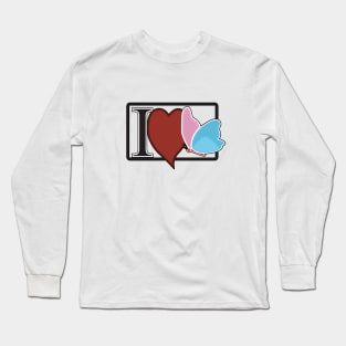 I Love Butterflies Long Sleeve T-Shirt